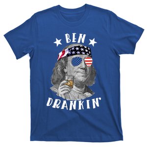 Ben Drankin Patriotic American Ben Franklin 4th Of July Gift T-Shirt