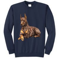 Brown Doberman Pinscher Sweatshirt