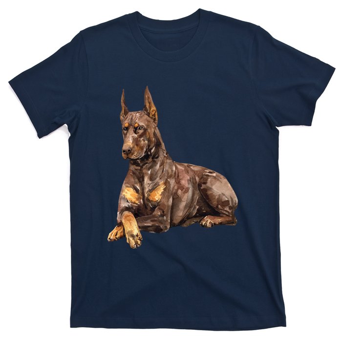 Brown Doberman Pinscher T-Shirt