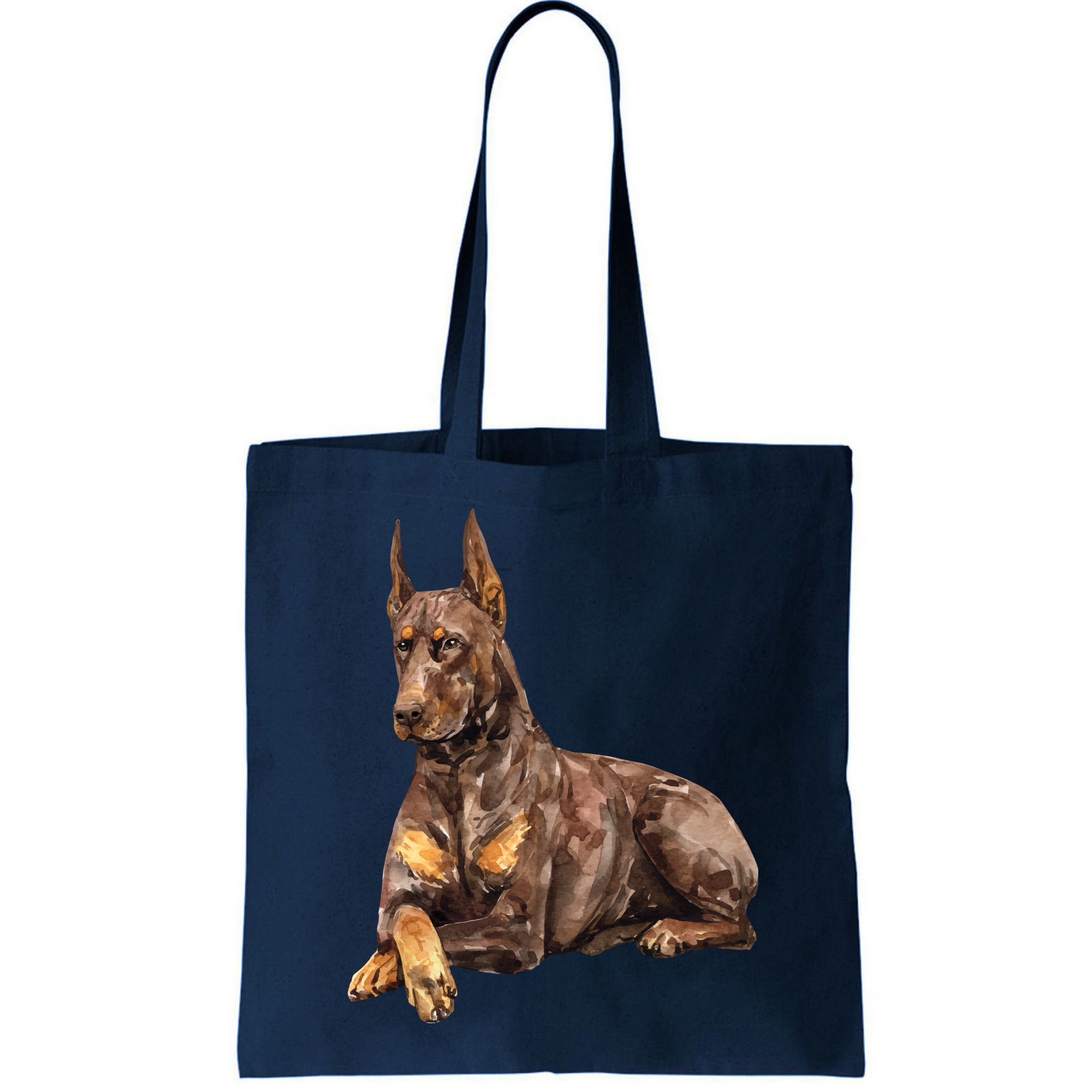 Brown Doberman Pinscher Bag