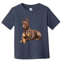 Brown Doberman Pinscher Toddler T-Shirt