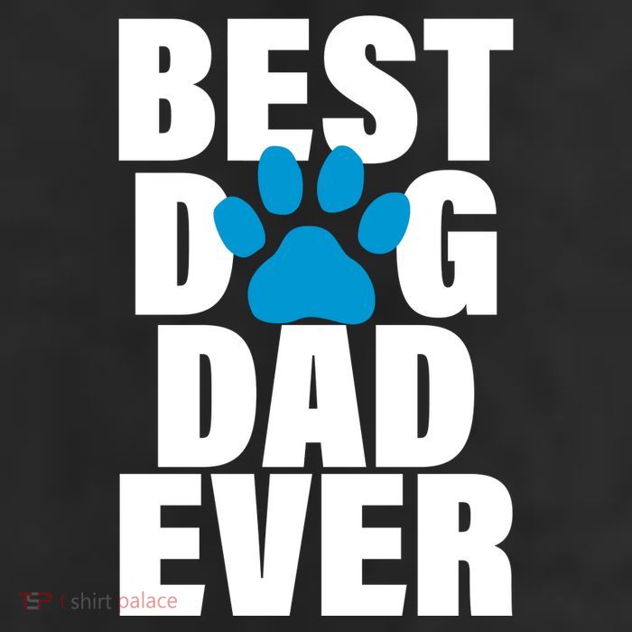 Best Dog Dad Ever Paw 7 Panel Mesh Trucker Snapback Hat