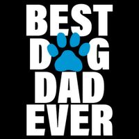 Best Dog Dad Ever Paw Cooling Performance Crew T-Shirt