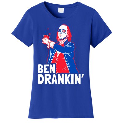 Ben Drankin Patriotic Independence Day 4th Of July Party Gift Women's T-Shirt