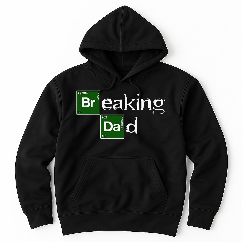 Breaking Dad Papa Funny Father's Day Dad Gift Christmas Hoodie