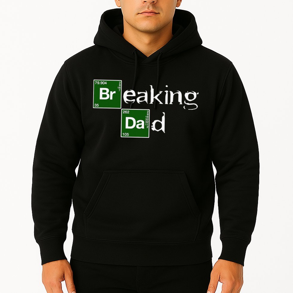 Breaking Dad Papa Funny Father's Day Dad Gift Christmas Hoodie