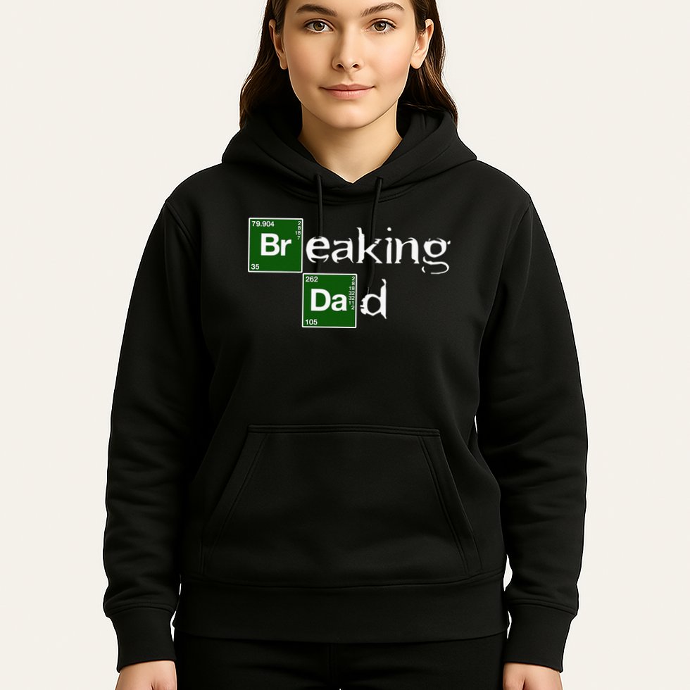 Breaking Dad Papa Funny Father's Day Dad Gift Christmas Hoodie