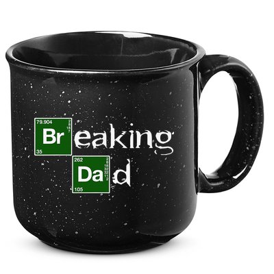 Breaking Dad Papa Funny Father's Day Dad Gift Christmas 15oz Campfire Ceramic Mug
