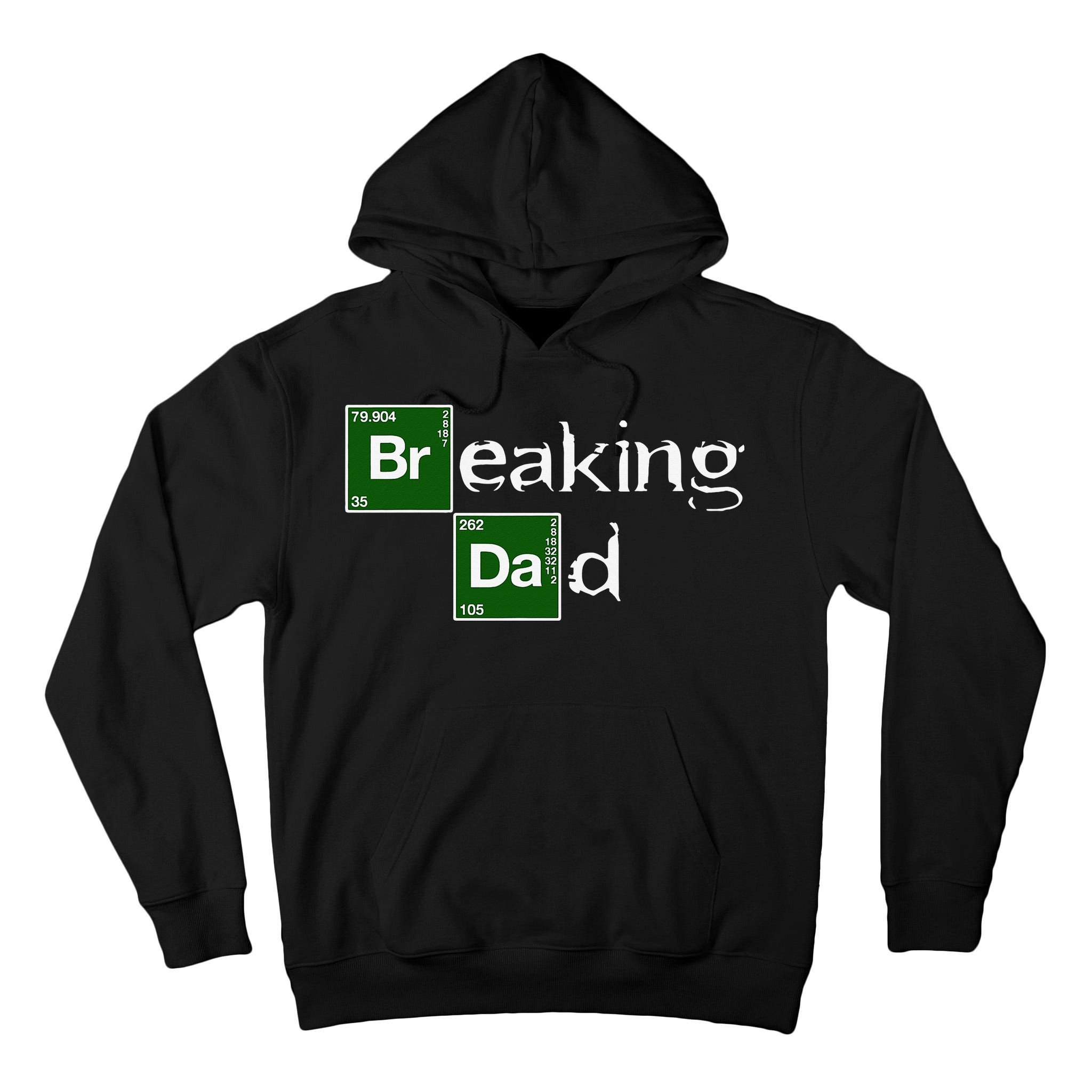 Breaking Dad Papa Funny Father's Day Dad Gift Christmas Tall Hoodie