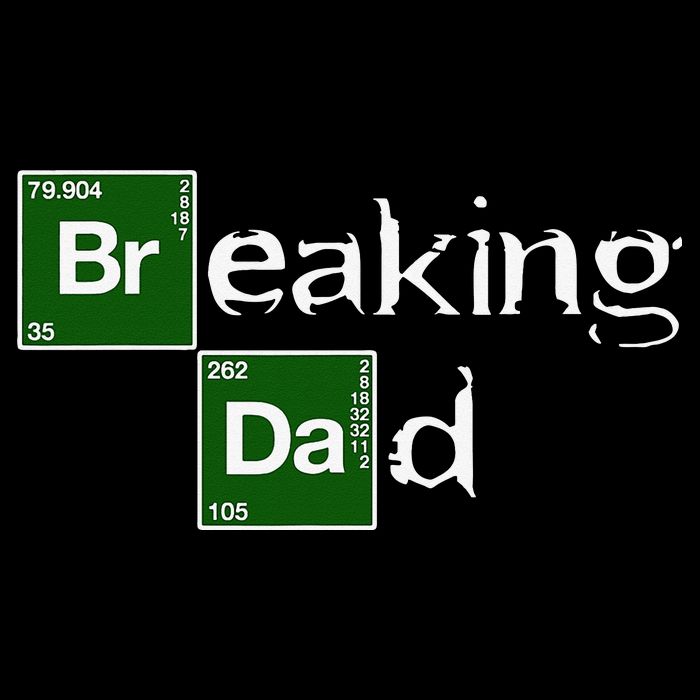 Breaking Dad Papa Funny Father's Day Dad Gift Christmas Kids Hoodie