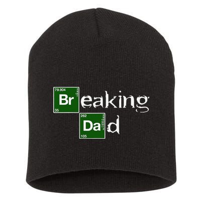 Breaking Dad Papa Funny Father's Day Dad Gift Christmas Short Acrylic Beanie