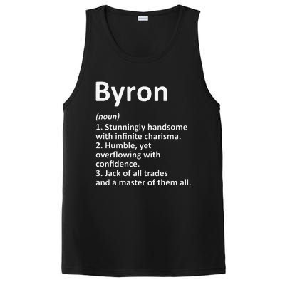 BYRON Definition Personalized Name Funny Birthday Gift Idea PosiCharge Competitor Tank