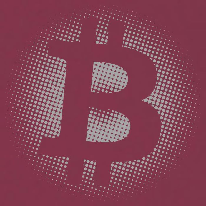 Bitcoin Dot Pattern 16oz Travel Tumbler
