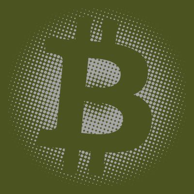 Bitcoin Dot Pattern T-Shirt