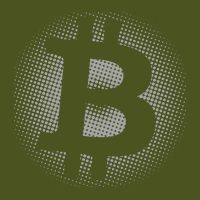 Bitcoin Dot Pattern Sustainable Bucket Hat