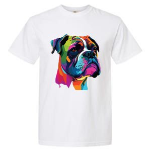 Boxer Dog Pop Art Design Cute Boxer Dog Lovers Garment-Dyed Heavyweight T-Shirt