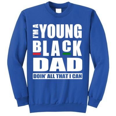 Black Dad Parent Black Fathers African American Dads Cute Gift Sweatshirt
