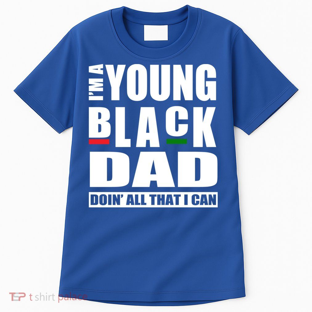 Black Dad Parent Black Fathers African American Dads Cute Gift Tall T-Shirt