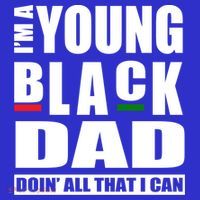 Black Dad Parent Black Fathers African American Dads Cute Gift Tall T-Shirt