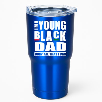 Black Dad Parent Black Fathers African American Dads Cute Gift Tumbler