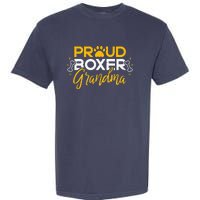 Boxer Dog Proud Grandma Granddog Boxer Breed Lovers Garment-Dyed Heavyweight T-Shirt