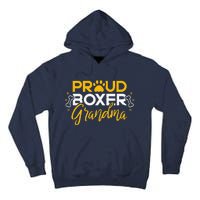 Boxer Dog Proud Grandma Granddog Boxer Breed Lovers Tall Hoodie