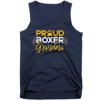 Boxer Dog Proud Grandma Granddog Boxer Breed Lovers Tank Top