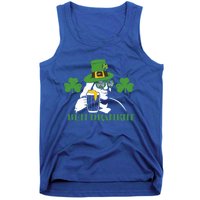 Ben Drankin Partying St Patricks Day Funny Beer Clover Lucky Gift Tank Top