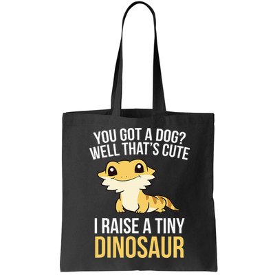 Bearded Dragon Pet I Raise A Tiny Dinosaur Bearded Dragon Bag