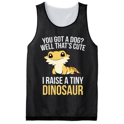 Bearded Dragon Pet I Raise A Tiny Dinosaur Bearded Dragon Mesh Reversible Basketball Jersey Tank