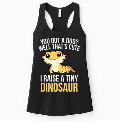 Bearded Dragon Pet I Raise A Tiny Dinosaur Bearded Dragon Womens Tank Top