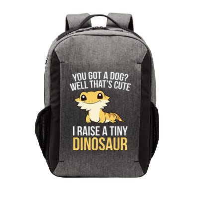 Bearded Dragon Pet I Raise A Tiny Dinosaur Bearded Dragon Vector Backpack