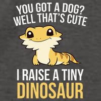 Bearded Dragon Pet I Raise A Tiny Dinosaur Bearded Dragon Vector Backpack
