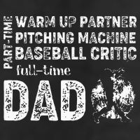 Baseball Dad Part Time Warm Up Partner Full Time Dad 15oz Campfire Ceramic Mug