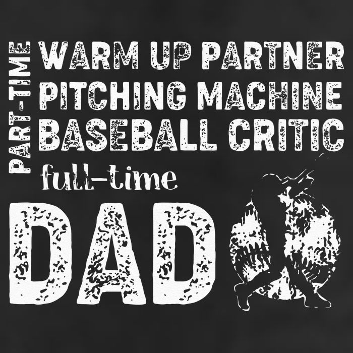 Baseball Dad Part Time Warm Up Partner Full Time Dad 15oz Campfire Ceramic Mug