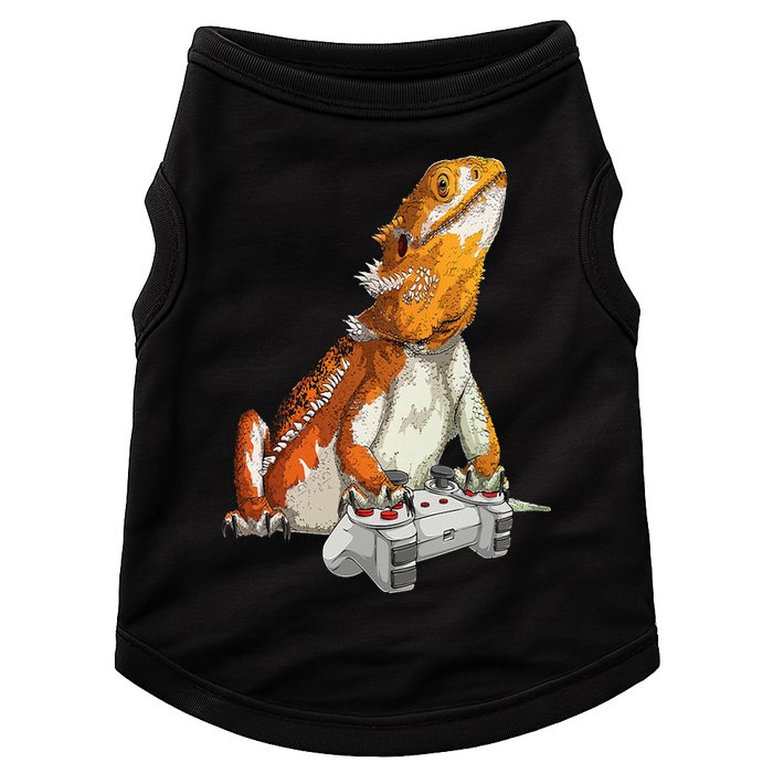 Bearded Dragon Playing Video Games Reptiles lizard Gamers Doggie Tank
