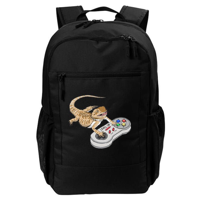 Bearded Dragon Playing Video Game Reptiles Pagona Gamers Backpack