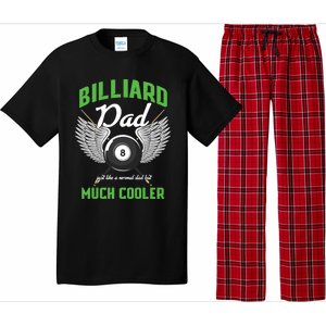 Billiard Dad Player Billiards Pool Snooker Father Cue Sports Gift Pajama Set