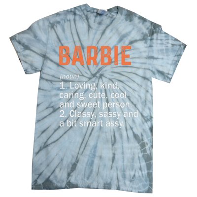 BARBIE Definition Personalized Name Funny Birthday Gifts Tie-Dye T-Shirt