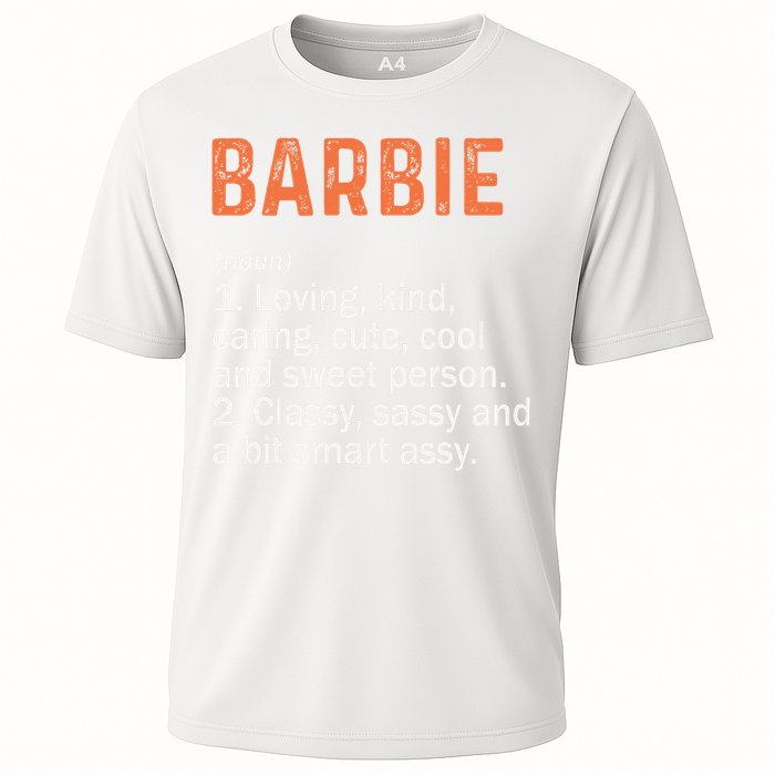 BARBIE Definition Personalized Name Funny Birthday Gifts Cooling Performance Crew T-Shirt