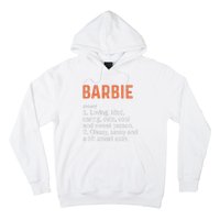 BARBIE Definition Personalized Name Funny Birthday Gifts Hoodie