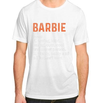 BARBIE Definition Personalized Name Funny Birthday Gifts Adult ChromaSoft Performance T-Shirt