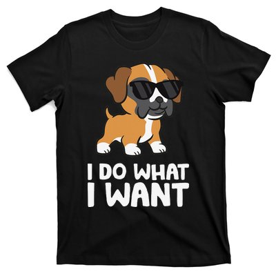 Boxer Dog Pet Boxer Dog I Do What I Want T-Shirt