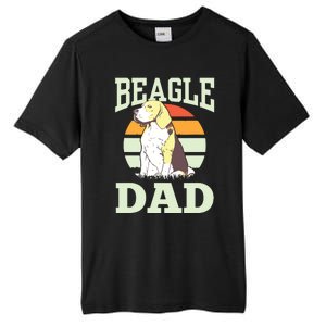 Beagle Dad Puppy Beagles Dog Lover Father Daddy Papa Tall Fusion ChromaSoft Performance T-Shirt