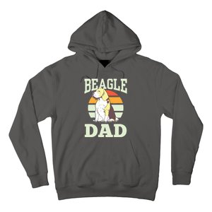 Beagle Dad Puppy Beagles Dog Lover Father Daddy Papa Hoodie