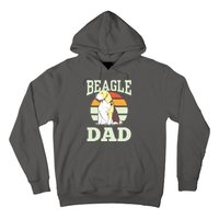 Beagle Dad Puppy Beagles Dog Lover Father Daddy Papa Hoodie