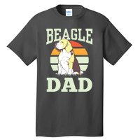 Beagle Dad Puppy Beagles Dog Lover Father Daddy Papa Tall T-Shirt