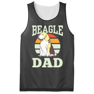 Beagle Dad Puppy Beagles Dog Lover Father Daddy Papa Mesh Reversible Basketball Jersey Tank