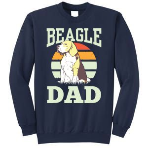 Beagle Dad Puppy Beagles Dog Lover Father Daddy Papa Sweatshirt