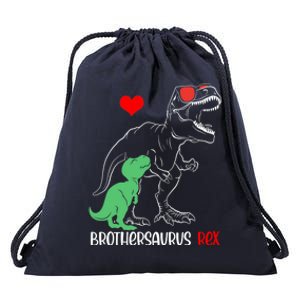 Brothersaurus Daddy Rex Autism Awareness Proud Dad Gift Drawstring Bag